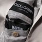 Dolce & Gabbana Light Gray Wool 2 Piece MARTINI Formal Suit Mens Suit