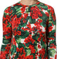 Dolce & Gabbana Multicolor Floral Short Portofino Dress