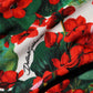 Dolce & Gabbana Multicolor Floral Short Portofino Dress