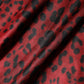 Dolce & Gabbana Red Leopard Sheath Long Sleeves Dress