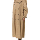 Dolce & Gabbana Khaki Double Breasted Trench Coat Jacket