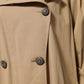 Dolce & Gabbana Khaki Double Breasted Trench Coat Jacket