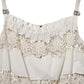 Dolce & Gabbana White Poplin Openwork Embroidery Tank Top
