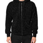 Dolce & Gabbana Black Cotton Hooded Full Zip Bomber Jacket Mens Jacket
