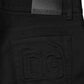 Dolce & Gabbana Black Cotton Mid Waist Skinny Men Denim Jeans