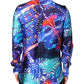 Dolce & Gabbana Multicolor Luminarie MARTINI Slim Men Shirt