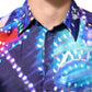 Dolce & Gabbana Multicolor Luminarie MARTINI Slim Men Shirt