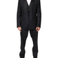 Dolce & Gabbana Black MARTINI 2 Buttons Suit 3 Piece Suit Mens Suit