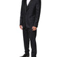 Dolce & Gabbana Black MARTINI 2 Buttons Suit 3 Piece Suit Mens Suit