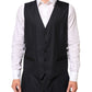 Dolce & Gabbana Black MARTINI 2 Buttons Suit 3 Piece Suit Mens Suit