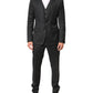 Dolce & Gabbana Black MARTINI 2 Buttons Suit 3 Piece Suit Mens Suit