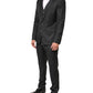 Dolce & Gabbana Black MARTINI 2 Buttons Suit 3 Piece Suit Mens Suit