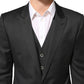 Dolce & Gabbana Black MARTINI 2 Buttons Suit 3 Piece Suit Mens Suit