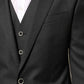 Dolce & Gabbana Black MARTINI 2 Buttons Suit 3 Piece Suit Mens Suit