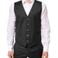 Dolce & Gabbana Black MARTINI 2 Buttons Suit 3 Piece Suit Mens Suit