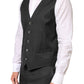 Dolce & Gabbana Black MARTINI 2 Buttons Suit 3 Piece Suit Mens Suit