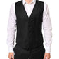 Dolce & Gabbana Black MARTINI 2 Buttons Suit 3 Piece Suit Mens Suit