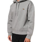 Dolce & Gabbana Gray Logo Cotton Hooded Sweatshirt Sweater Mens Sweater