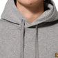 Dolce & Gabbana Gray Logo Cotton Hooded Sweatshirt Sweater Mens Sweater