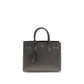 Saint Laurent Gray Calf Leather Bos Taurus Shoulder Bag