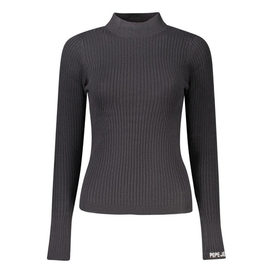 Pepe Jeans Black Cotton Sweater