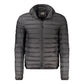 Cavalli Class Black Polyester Jackets & Coat Mens Jacket