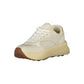 Blauer Beige Polyester Sneaker