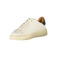 Blauer White Polyester Sneaker