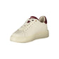 Blauer White Polyester Sneaker