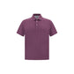 Brunello Cucinelli Purple Cotton Polo Shirt