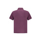 Brunello Cucinelli Purple Cotton Polo Shirt