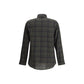 Saint Laurent Green Cotton Pattern Shirt
