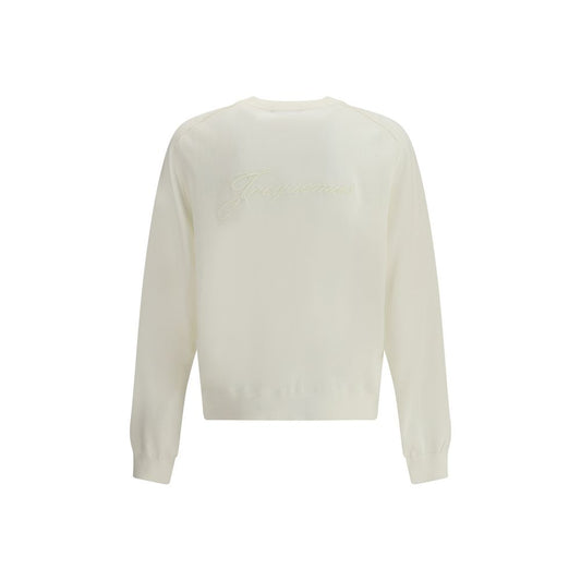 Jacquemus Crew-neck Sweater in Merino Wool Mens Sweater