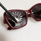 Dolce & Gabbana DG6153 Bordeaux Cat Eye Ladies Shades Eyewear Sunglasses
