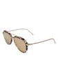 Dolce & Gabbana DG4330 Tortoise Shell Aviator Frame Eyewear Sunglasses