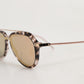 Dolce & Gabbana DG4330 Tortoise Shell Aviator Frame Eyewear Sunglasses