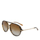 Dolce & Gabbana DG6159 Havana Frame Polarized Gradient Lenses Sunglasses