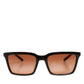 Dolce & Gabbana DG6151 Brown Unisex Square Lens Shades Eyewear Sunglasses