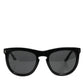 Dolce & Gabbana DG4281 Black Round Frame Full Rim Eyewear Sunglasses
