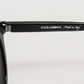 Dolce & Gabbana DG4281 Black Round Frame Full Rim Eyewear Sunglasses