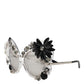 Dolce & Gabbana Transparent DG4292 Round Crystal Flowers Sunglasses