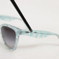 Dolce & Gabbana DG4190 Blue Lace Acetate Rectangle Shades Sunglasses