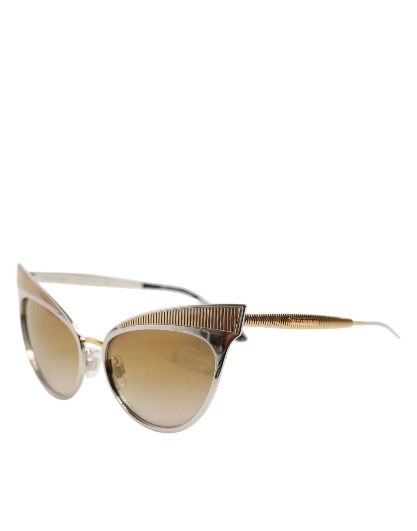 Dolce & Gabbana DG2178 Gold Metal Cat Eye Gradient Eyewear Sunglasses
