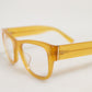 Dolce & Gabbana Yellow Acetate Eccentric Sartorial Sunglasses
