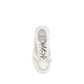 Balenciaga White Calf Leather Bos Taurus Athletic Sneakers