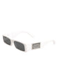 Dolce & Gabbana White Frame Re-Edition Shades Eyewear Sunglasses