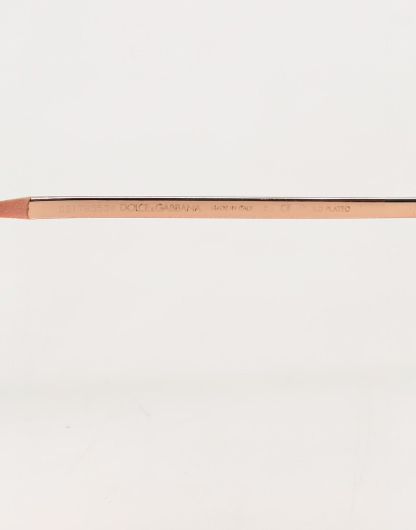 Dolce & Gabbana DG2215K Gold Metal Round Shades Eyewear Sunglasses