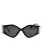Dolce & Gabbana DG4396 Gray Gradient Black Irregular Frame Sunglasses