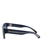 Dolce & Gabbana Blue Acetate Frame Polarized Lenses Sunglasses