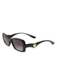 Dolce & Gabbana DG6152 Black Sacred HeartDevotion Square Frame Sunglasses